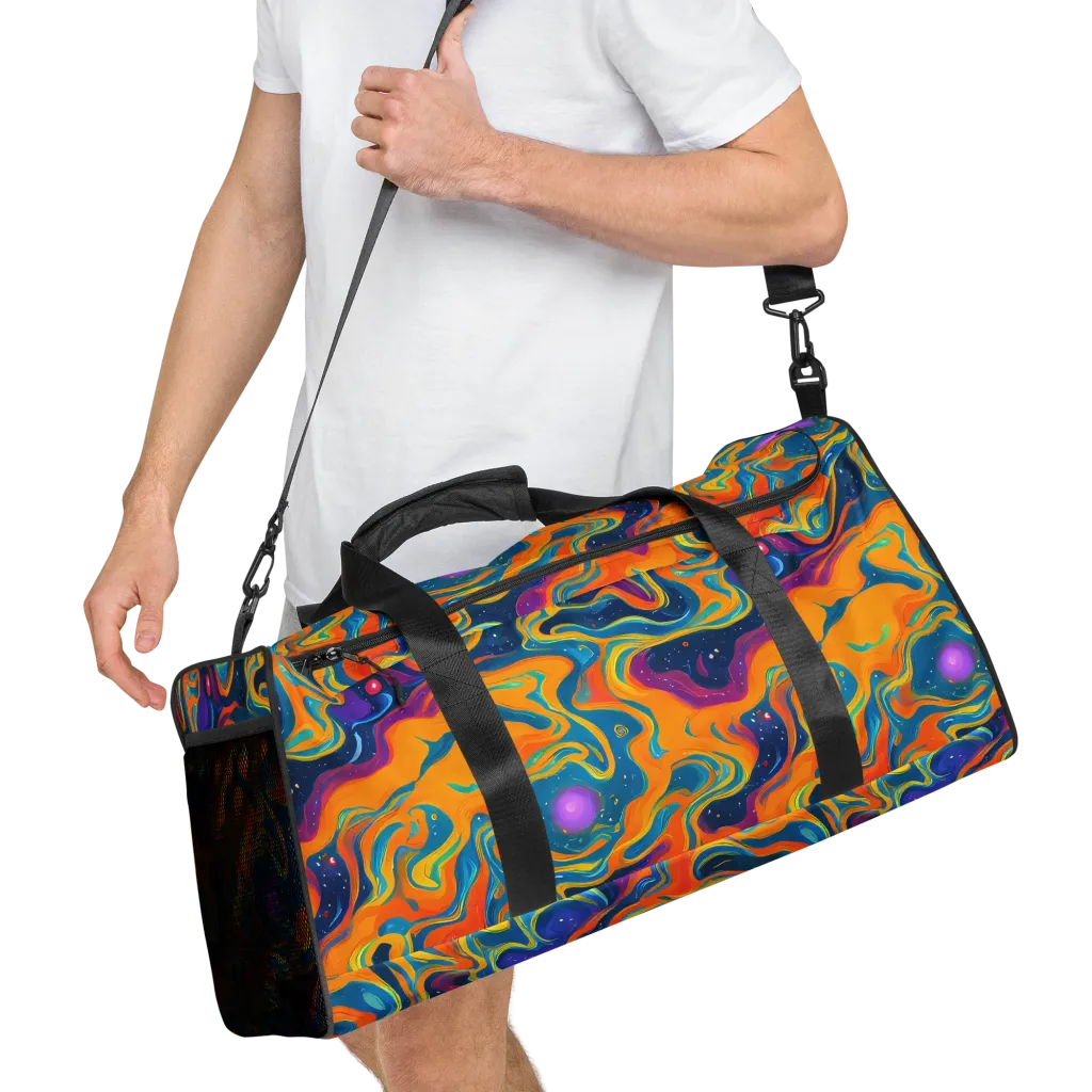 Firefly Galaxy on Duffle Bag — Right Front