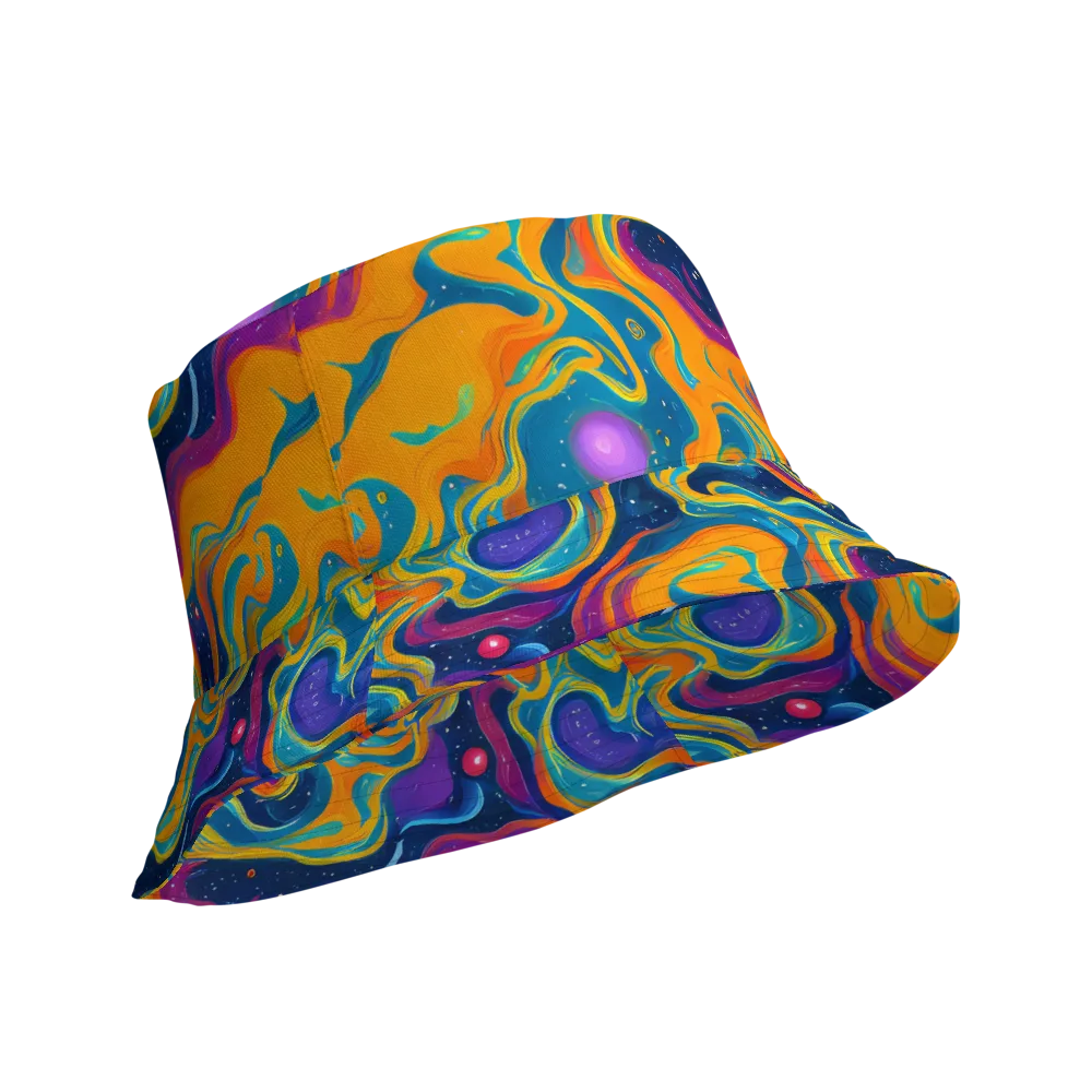 Firefly Galaxy on Reversible Bucket Hat — Product details Outside