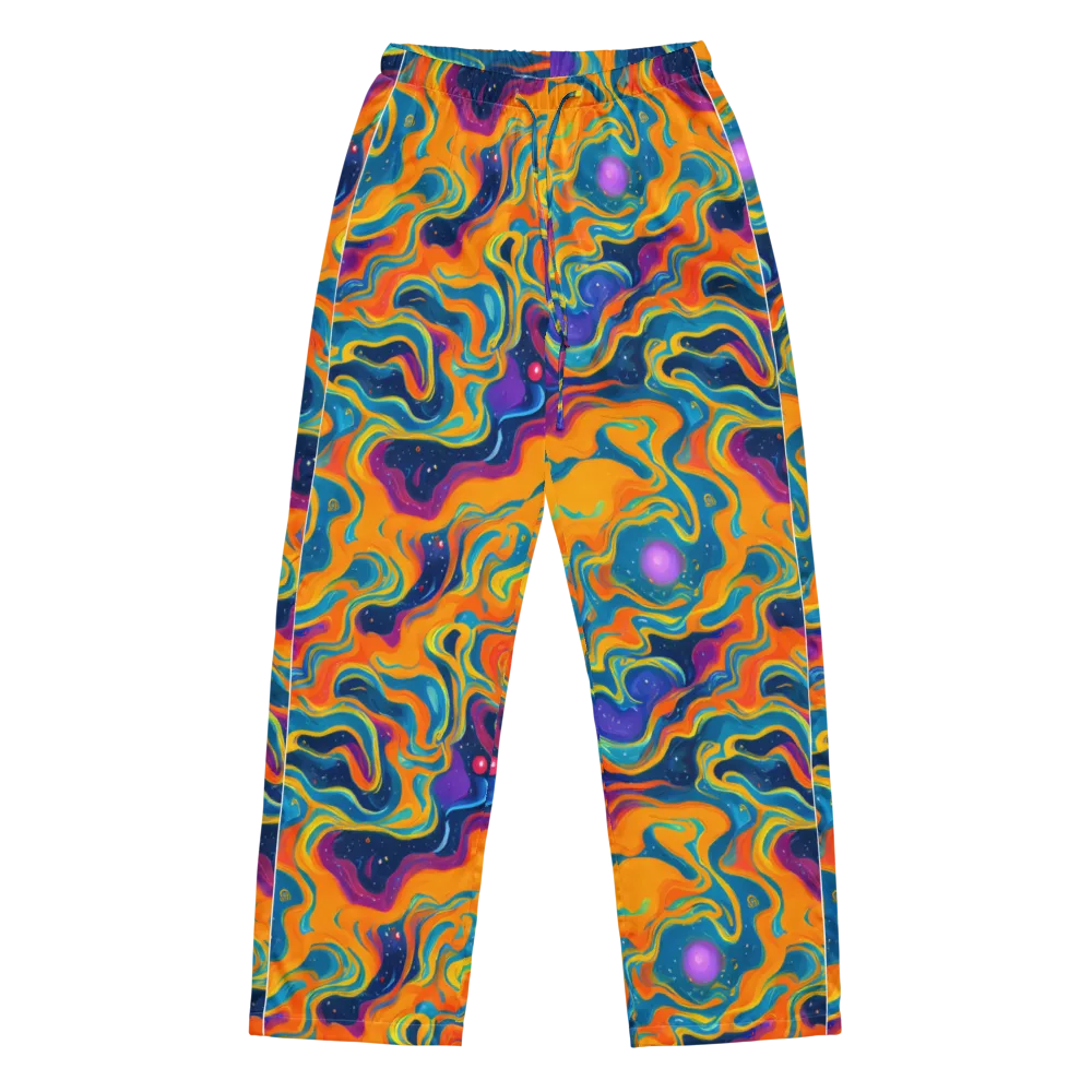 Firefly Galaxy on Women's Pajama Pants — Front