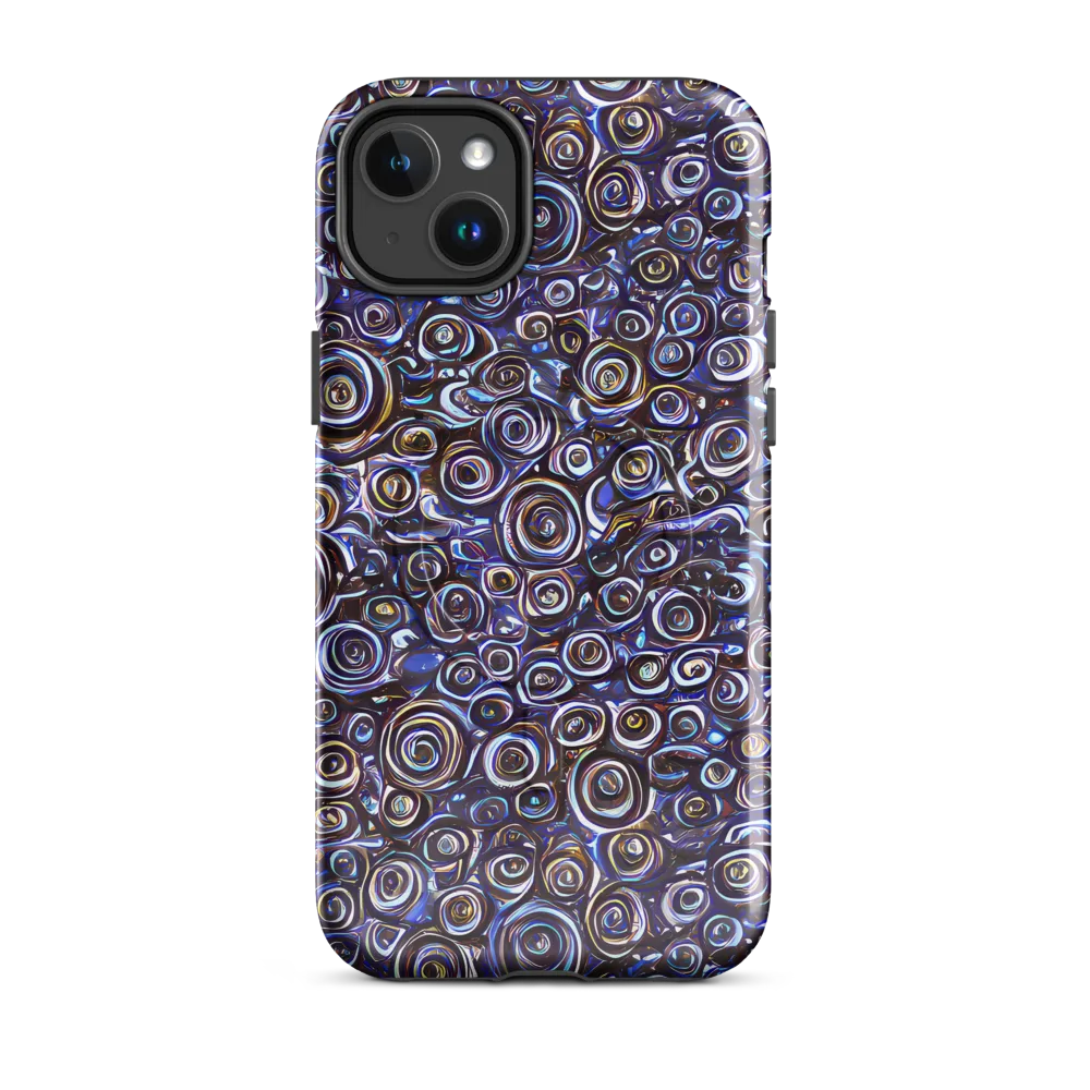 Midnight Spirals on MagSafe Tough Case for iPhone® — Front