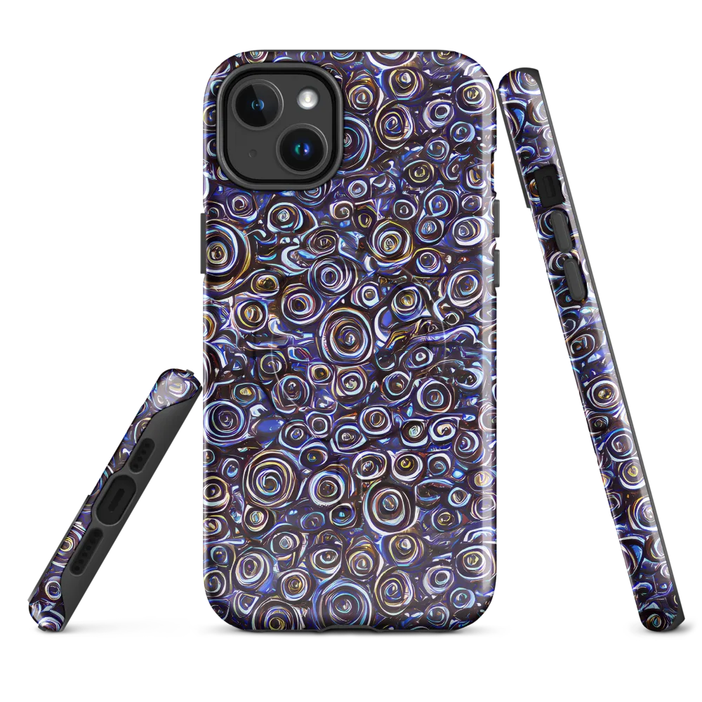 Midnight Spirals on MagSafe Tough Case for iPhone® — Front