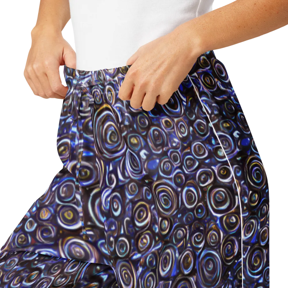 Midnight Spirals on Women's Pajama Pants — Product details