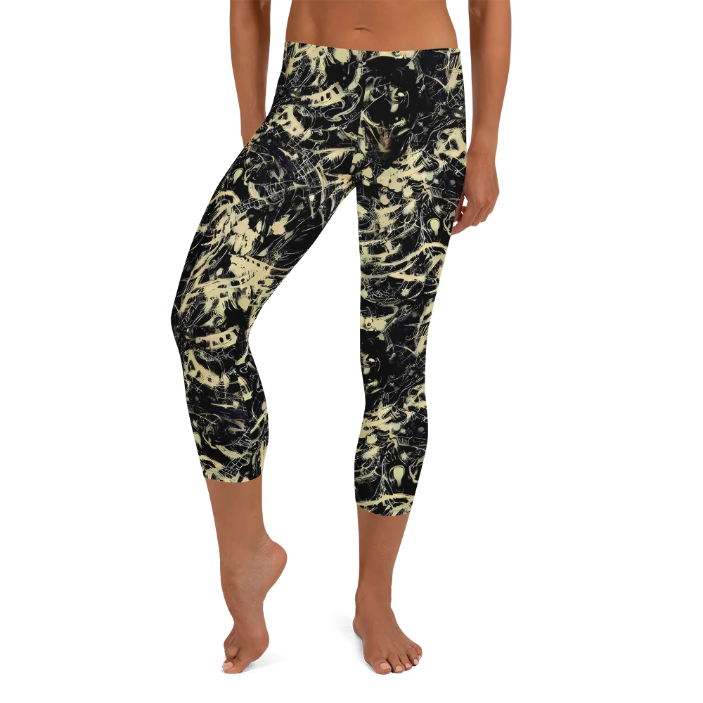 Ivory Ossuary on Capri Leggings — Front