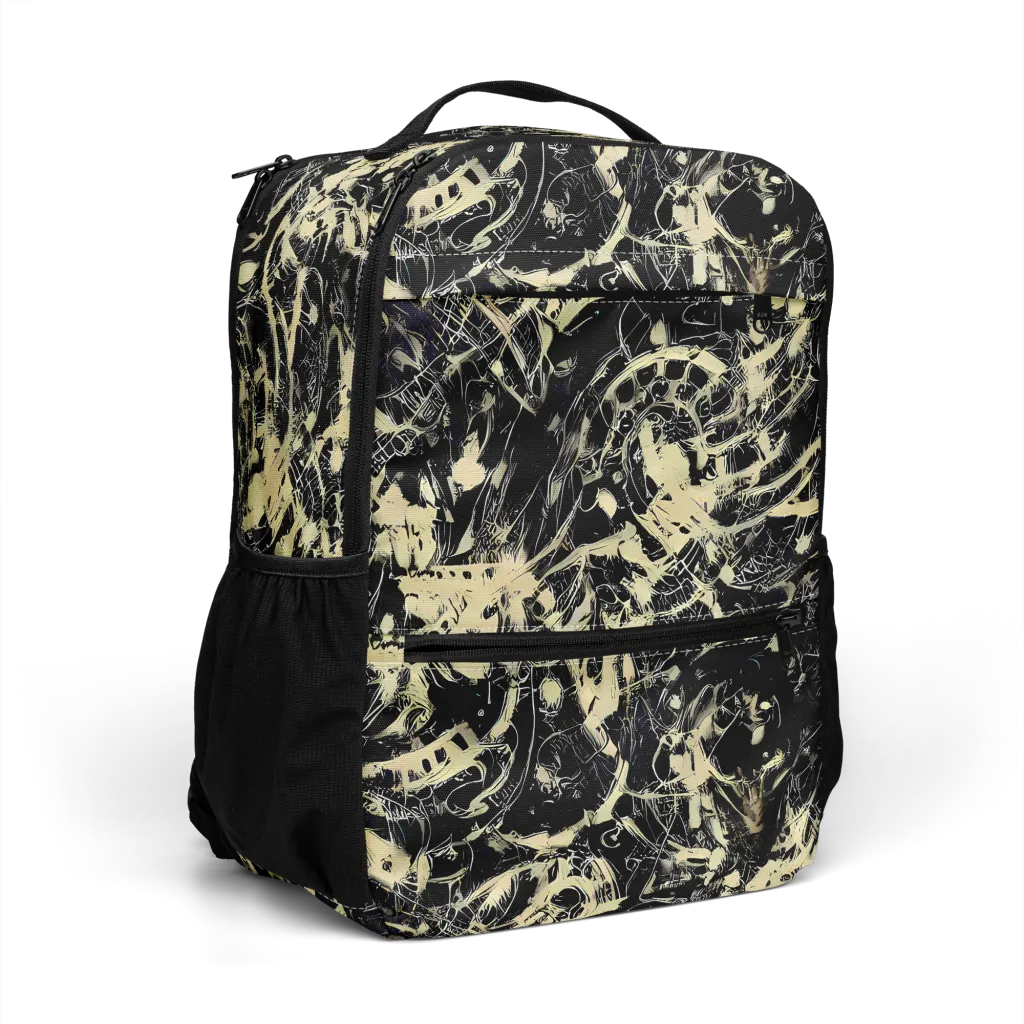 Ivory Ossuary on Utility Backpack — Right Front