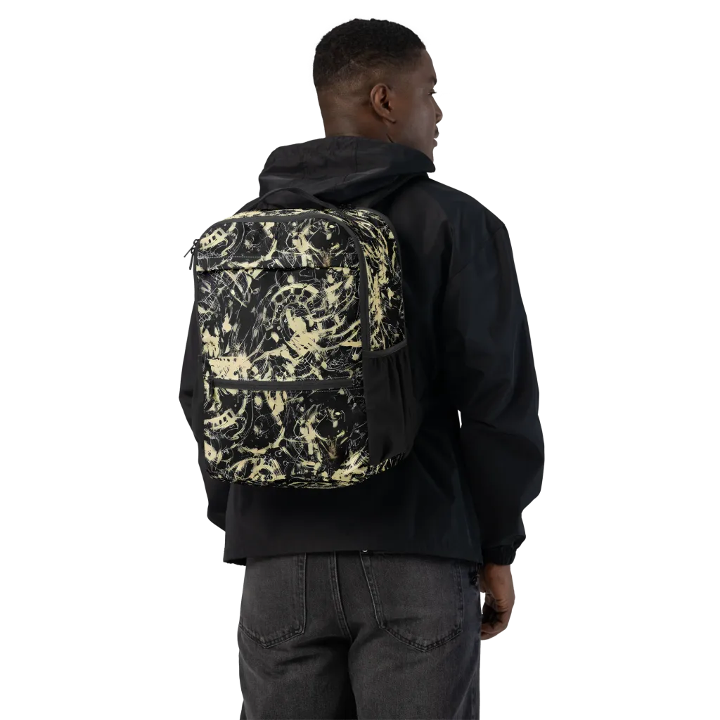 Ivory Ossuary on Utility Backpack — Back