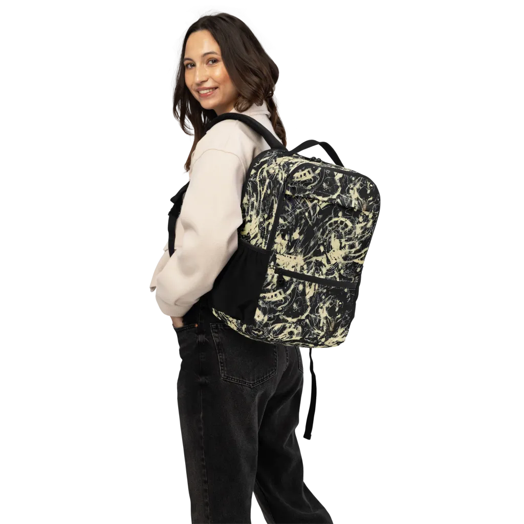 Ivory Ossuary on Utility Backpack — Back