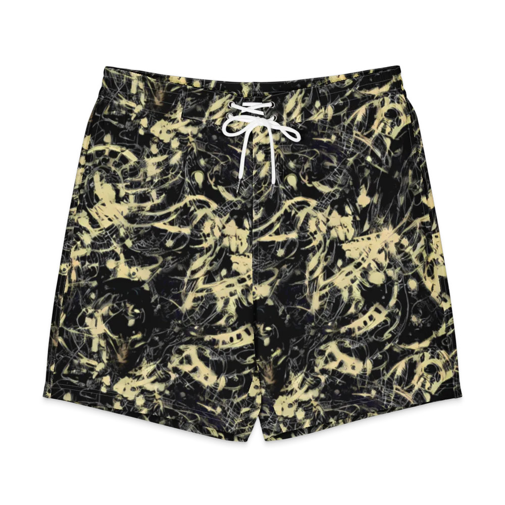 Ivory Ossuary on Men's Board Shorts — Front