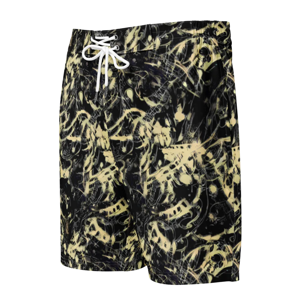Ivory Ossuary on Men's Board Shorts — Front
