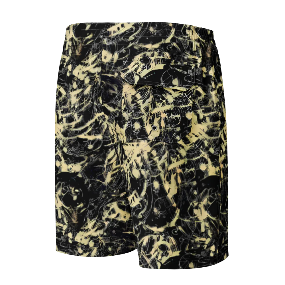 Ivory Ossuary on Men's Board Shorts — Back