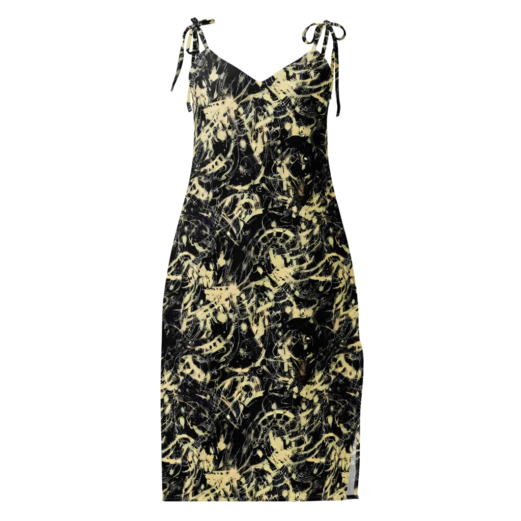 Ivory Ossuary on Slip Dress — Front