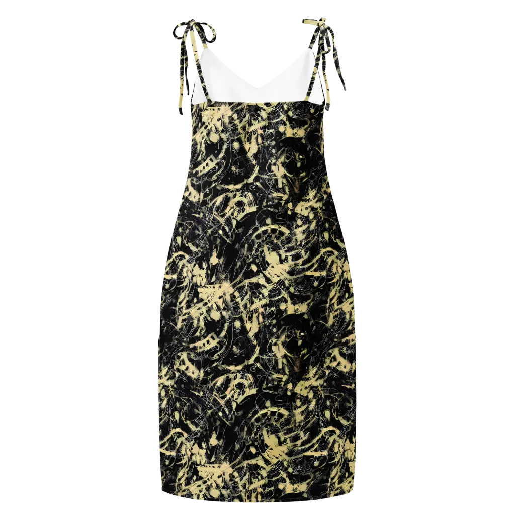 Ivory Ossuary on Slip Dress — Back