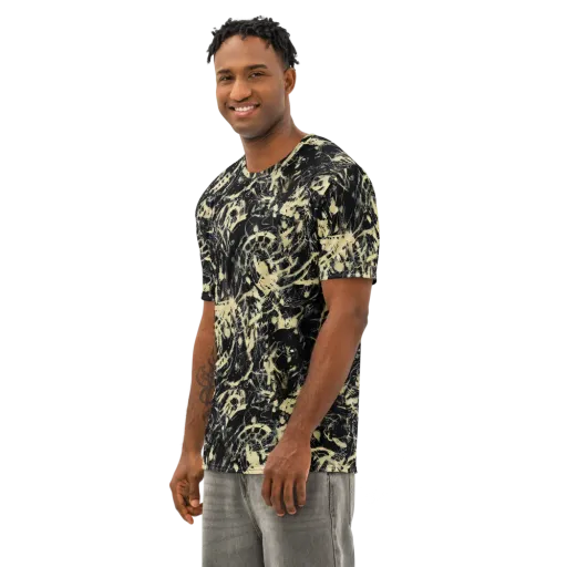 Ivory Ossuary on a Men's Cotton Crew Neck T-Shirt