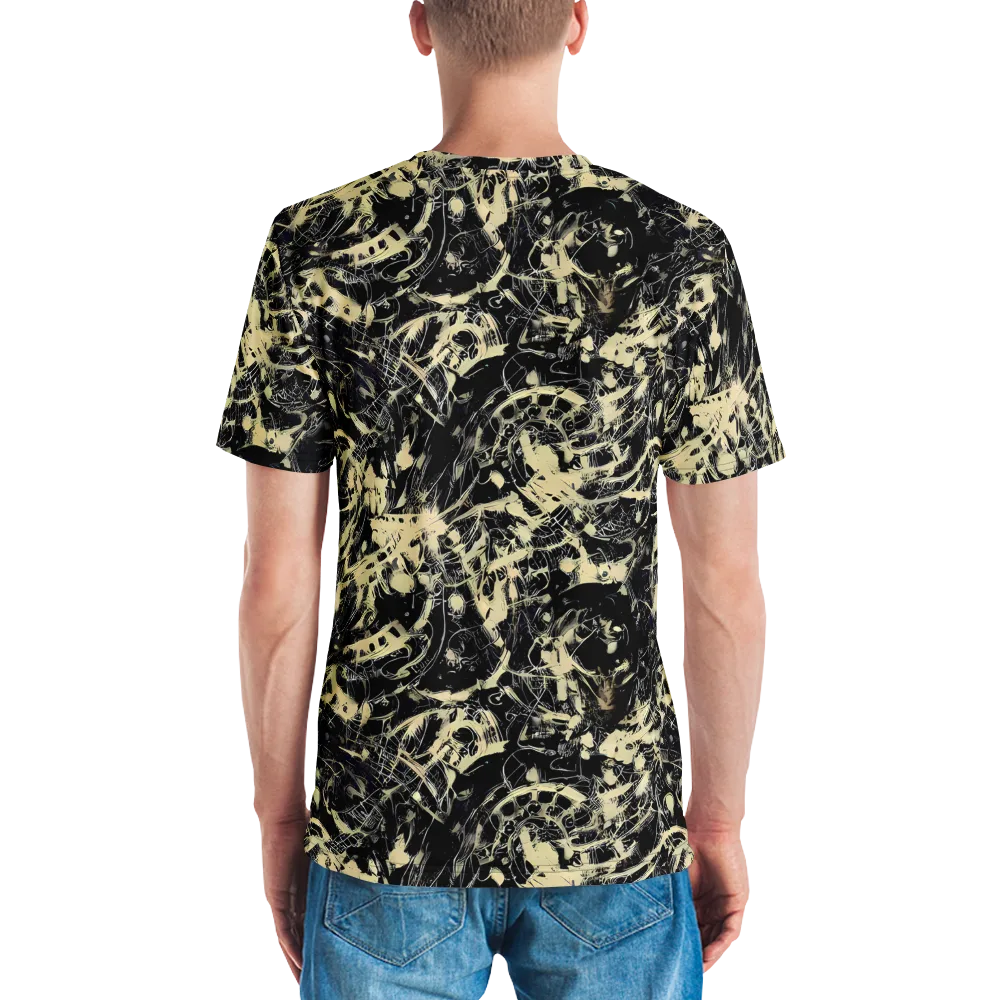 Ivory Ossuary on Men's Crew Neck T-Shirt — Back