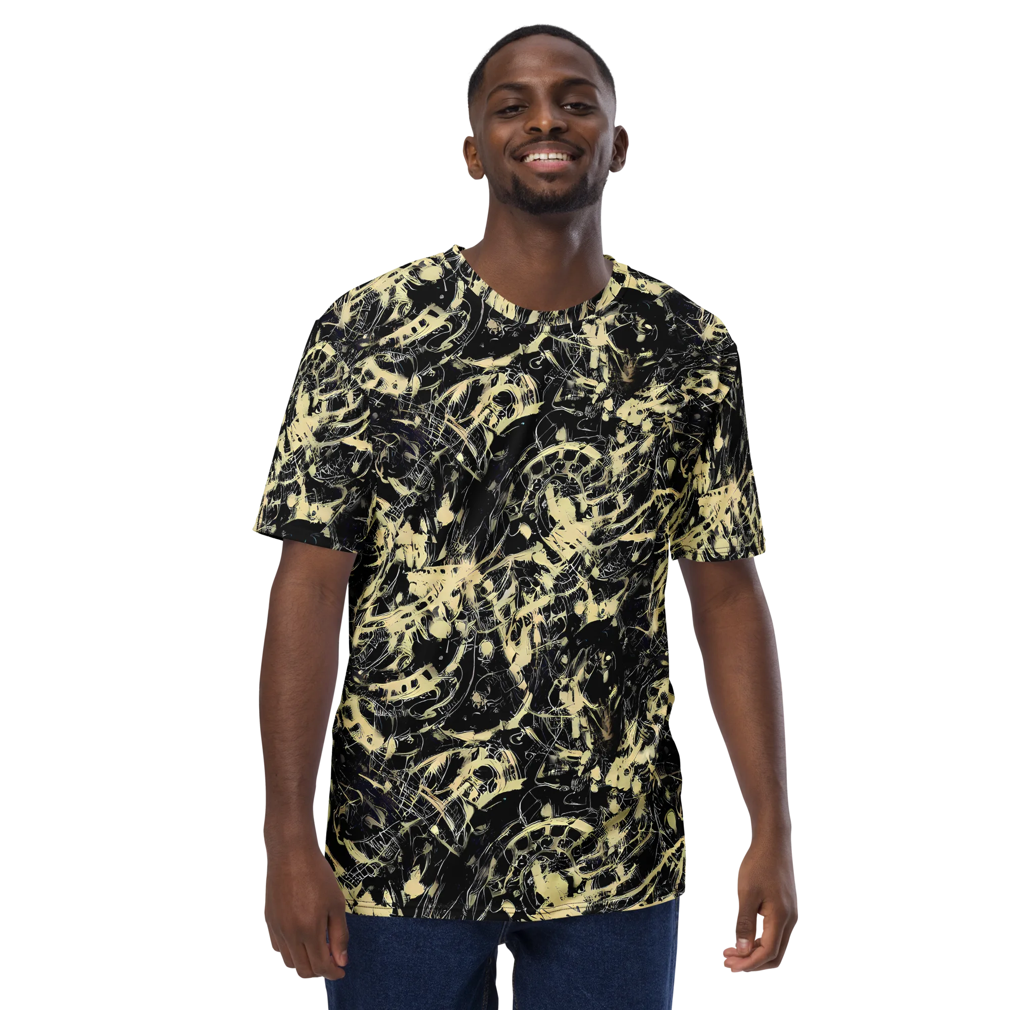Ivory Ossuary on Men's Crew Neck T-Shirt — Front