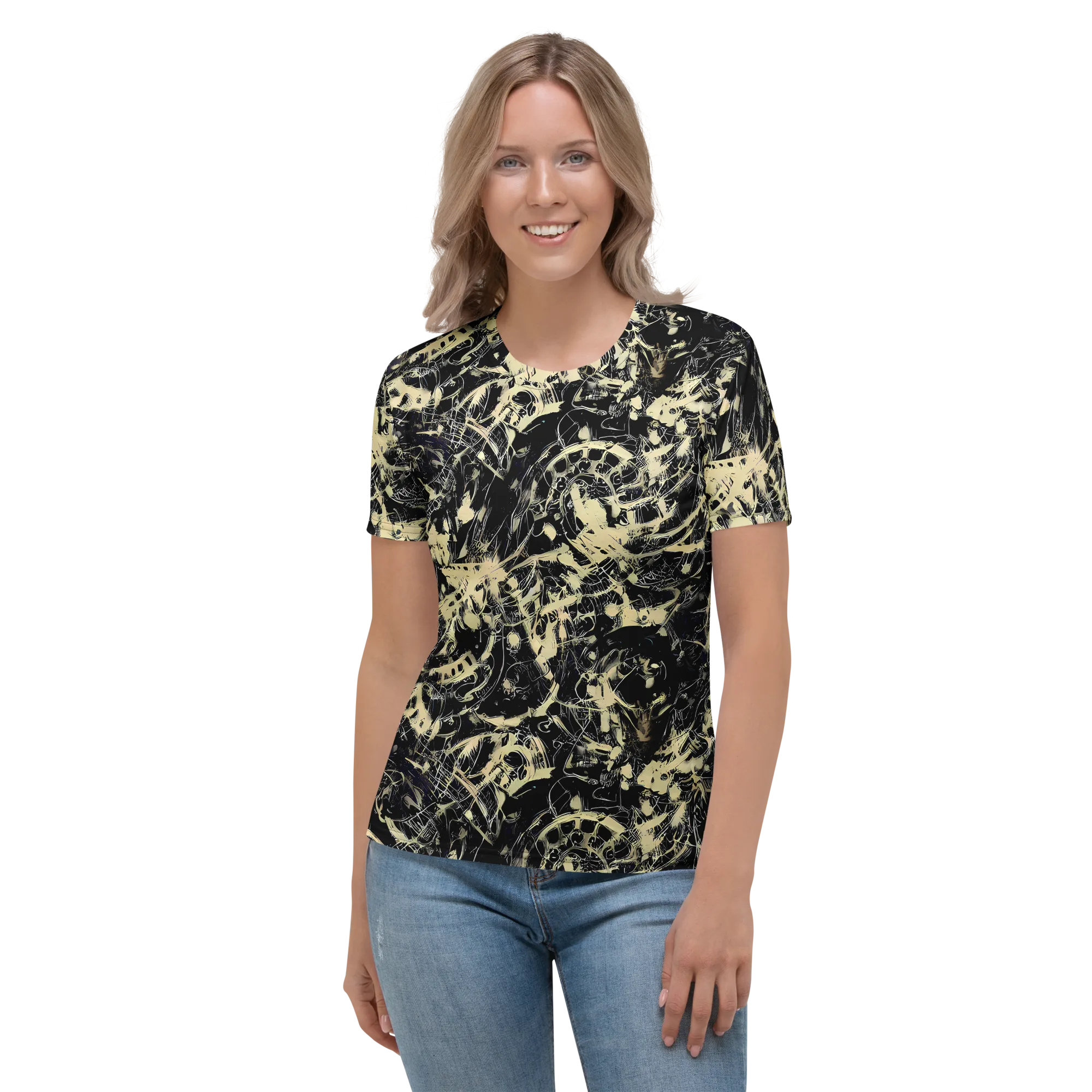 Ivory Ossuary on Women's Crew Neck T-Shirt — Front