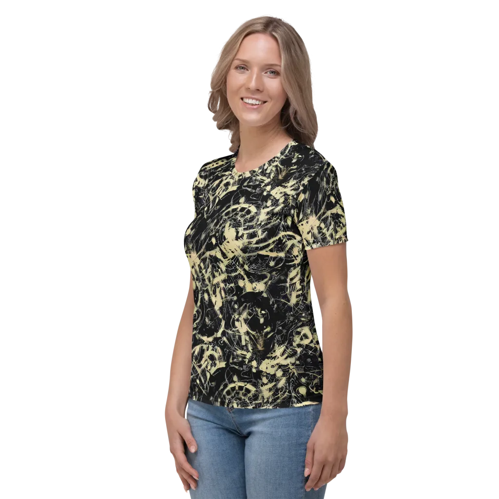 Ivory Ossuary on Women's Crew Neck T-Shirt — Left
