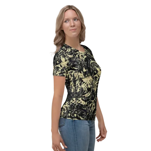 Ivory Ossuary on a Women's Crew Neck T-Shirt