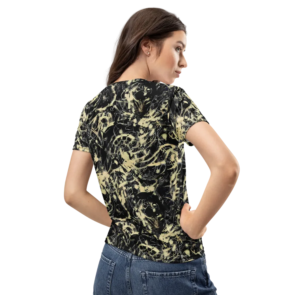 Ivory Ossuary on Women's Crew Neck T-Shirt — Back