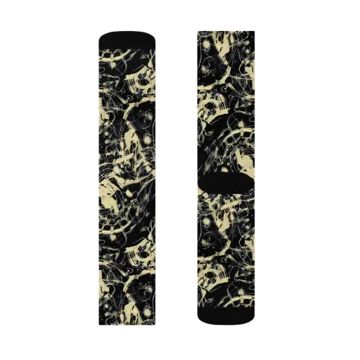 Ivory Ossuary on a Socks