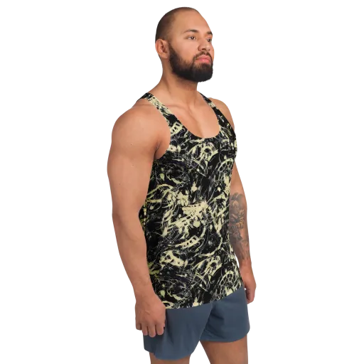 Ivory Ossuary on a Men's Tank Top