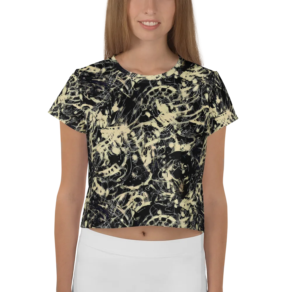 Ivory Ossuary on Crop Tee — Front