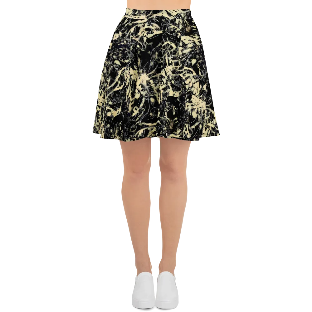 Ivory Ossuary on Skater Skirt — Front