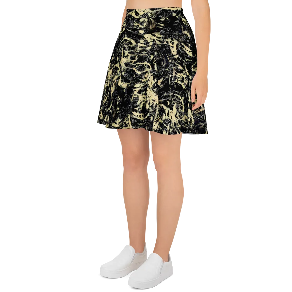 Ivory Ossuary on Skater Skirt — Left