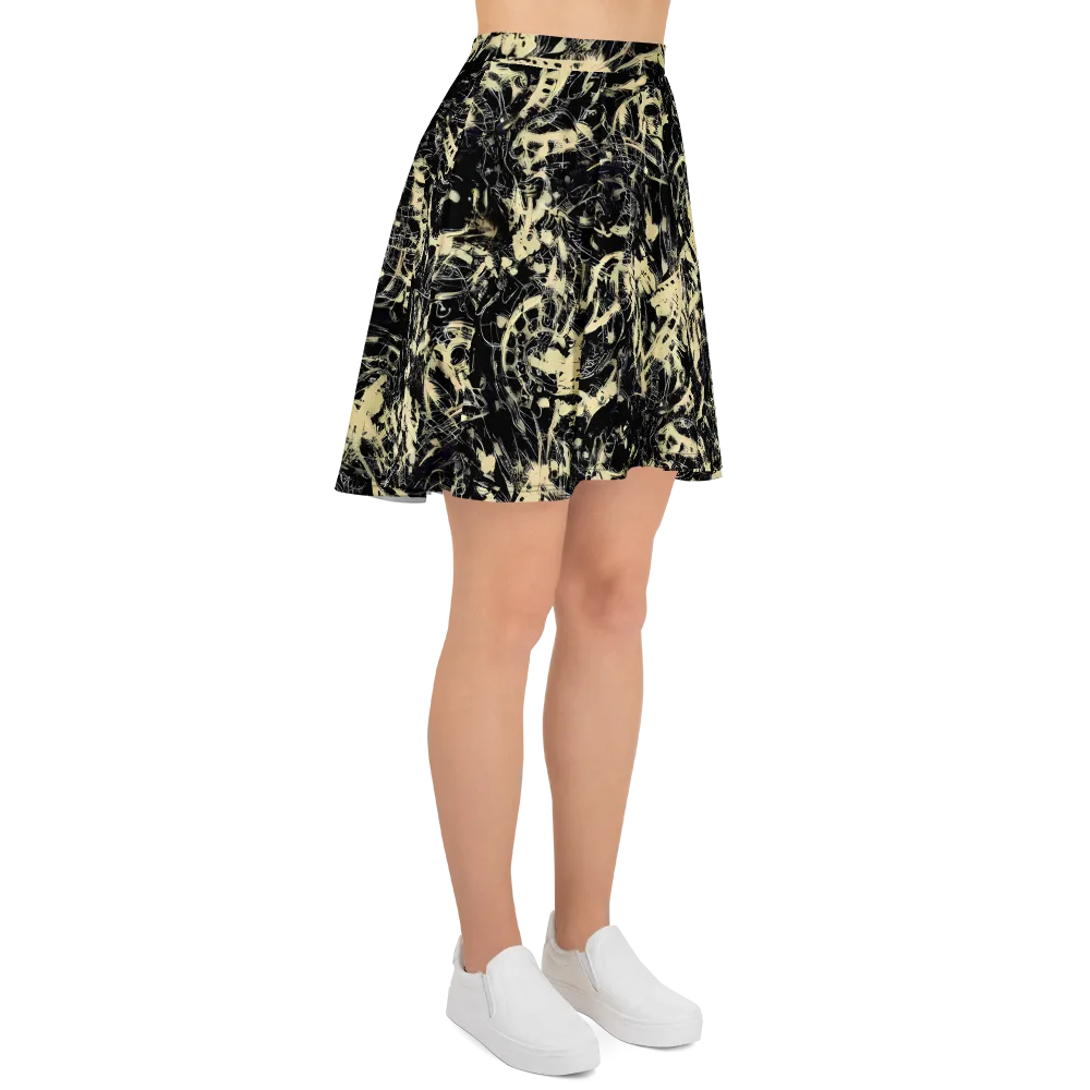 Ivory Ossuary on Skater Skirt — Right