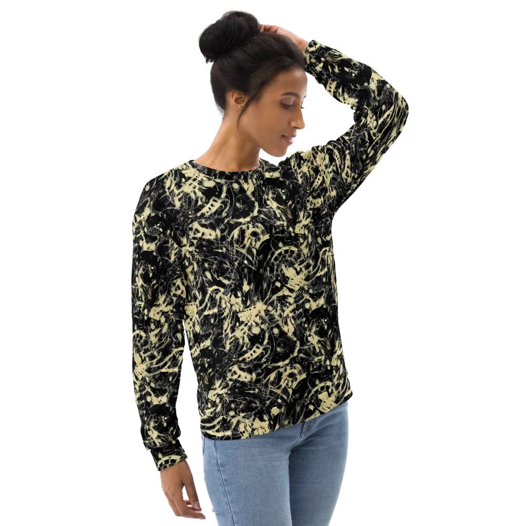 Ivory Ossuary on Sweatshirt — Right Front