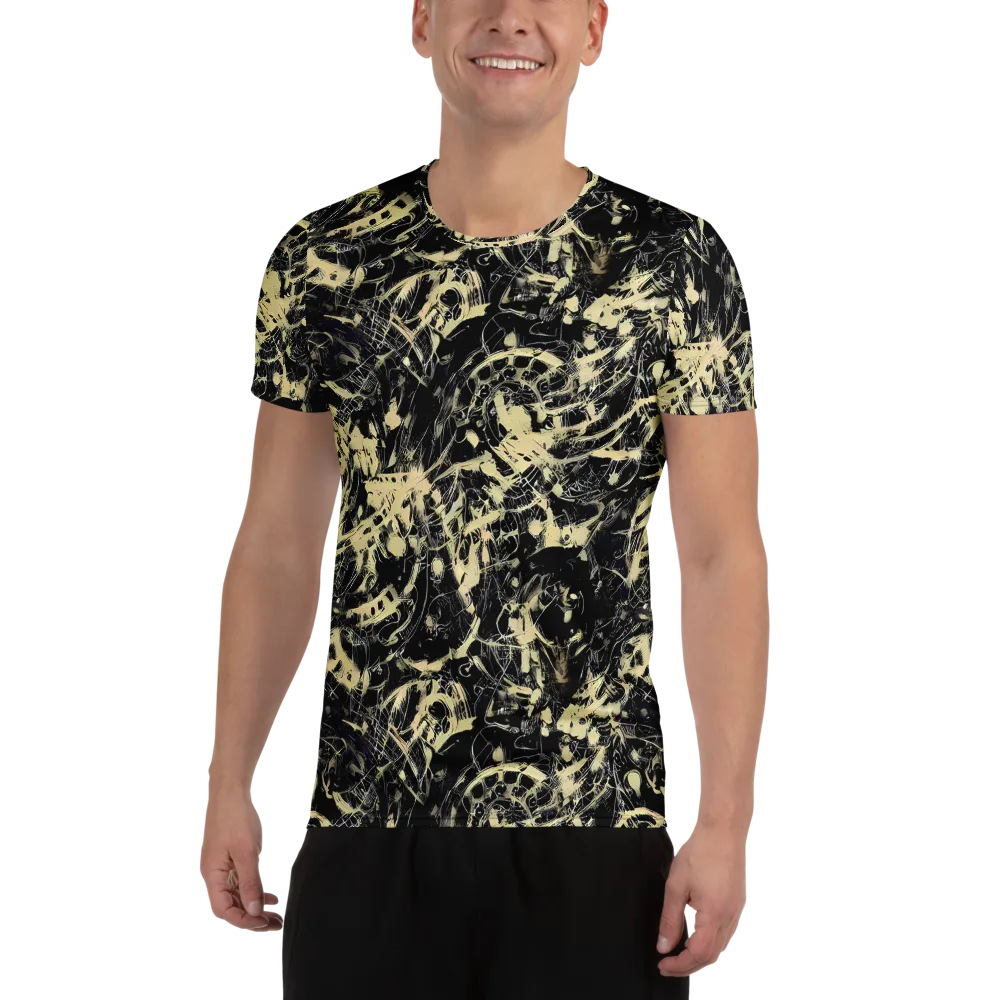 Ivory Ossuary on Men's Athletic T-Shirt — Front