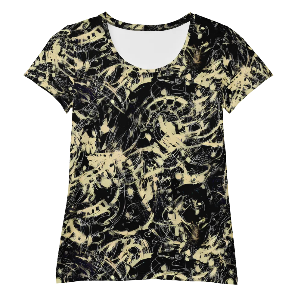 Ivory Ossuary on Women's Athletic T-Shirt — Front