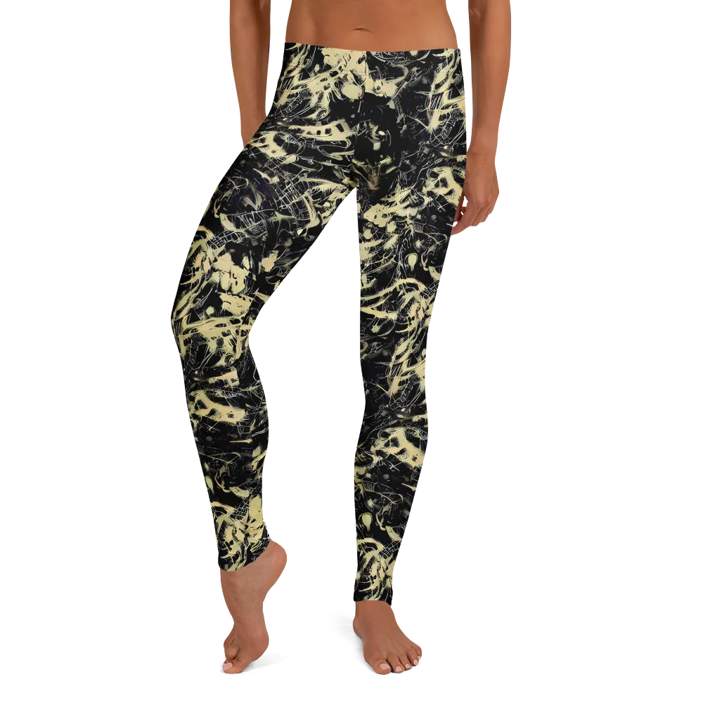 Ivory Ossuary on Leggings — Front