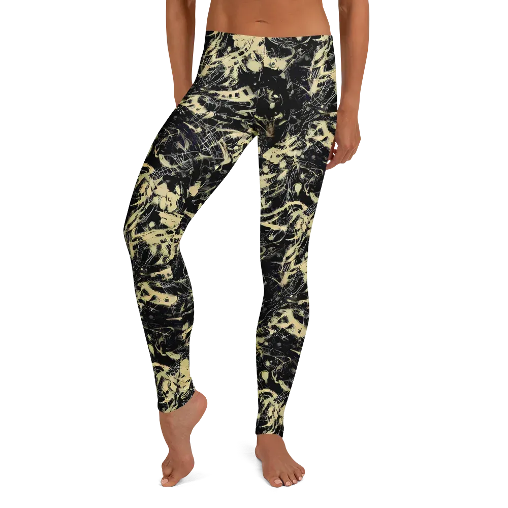 Ivory Ossuary on Leggings — Front