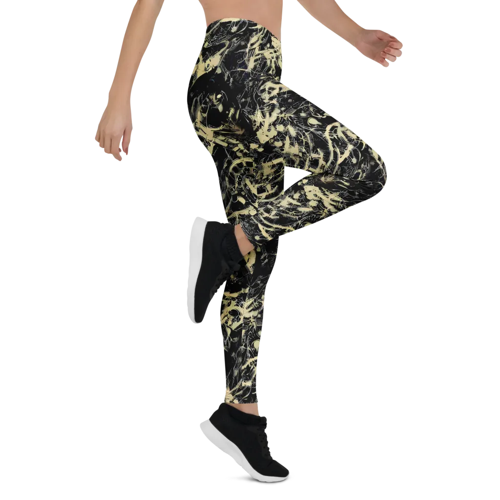 Ivory Ossuary on Leggings — Right