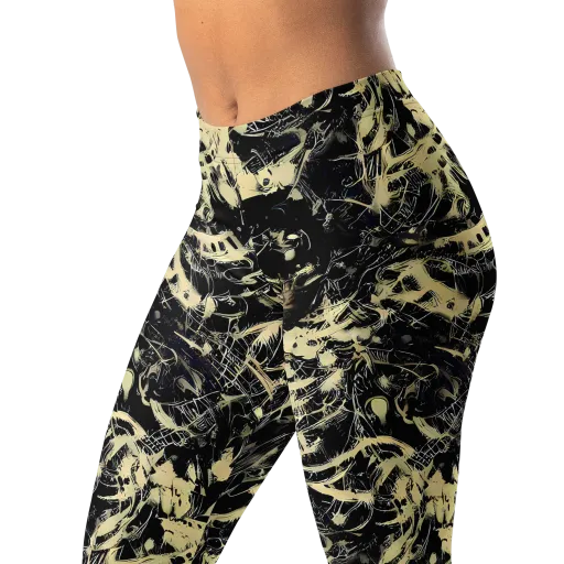 Ivory Ossuary on a Leggings
