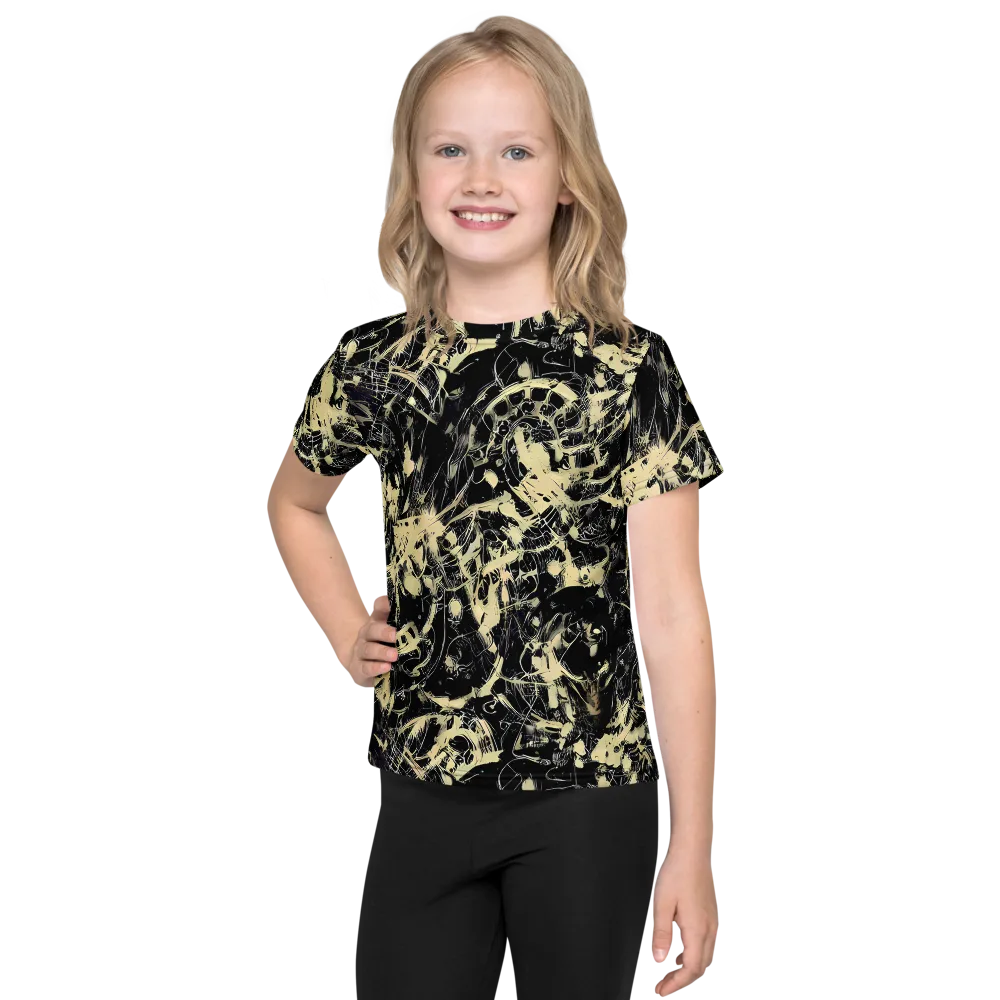 Ivory Ossuary on Kids Crew Neck T-Shirt — Front