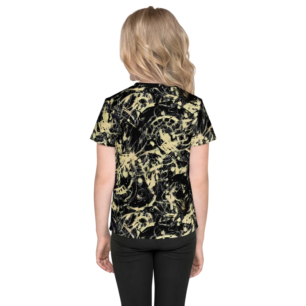Ivory Ossuary on Kids Crew Neck T-Shirt — Back