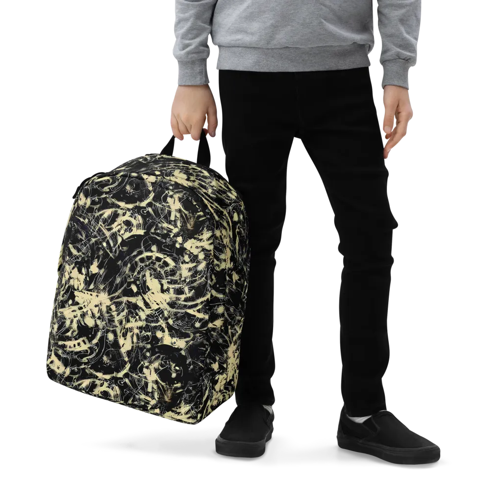 Ivory Ossuary on Minimalist Backpack — Zoomed-in