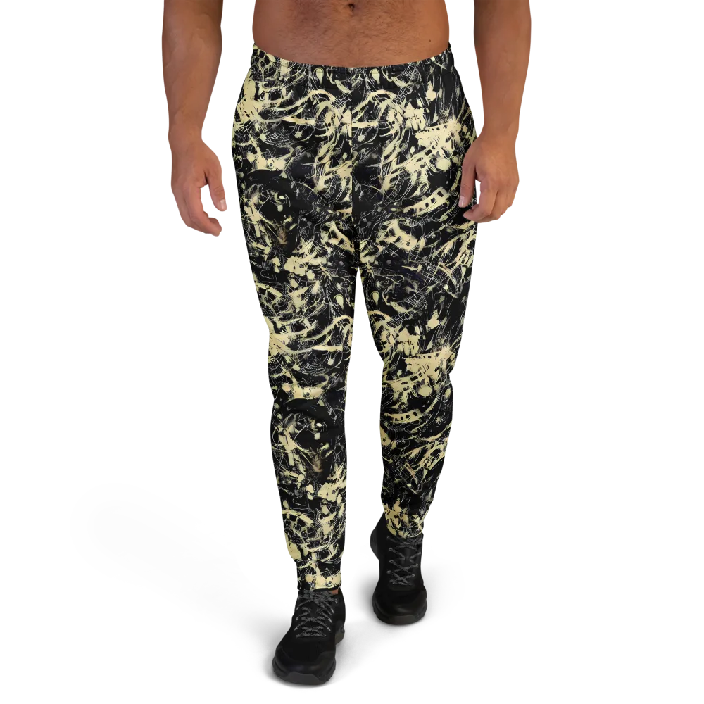 Ivory Ossuary on Men's Joggers — Front