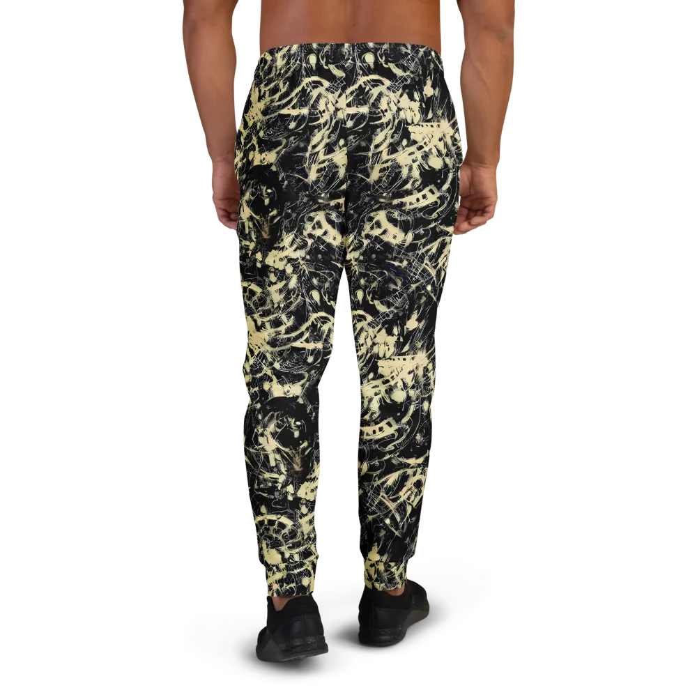 Ivory Ossuary on Men's Joggers — Back