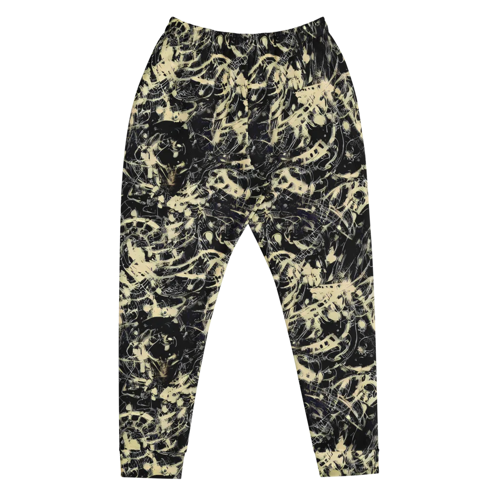 Ivory Ossuary on Men's Joggers — Front