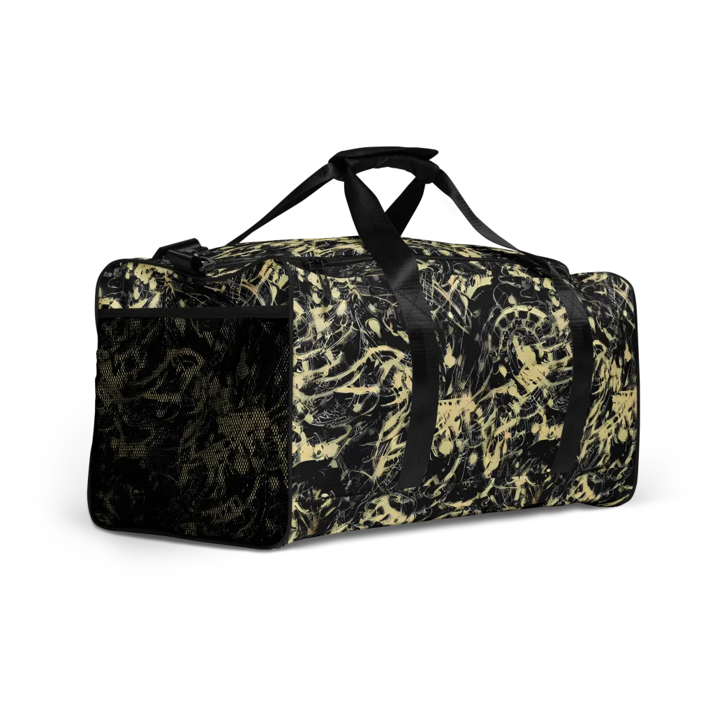 Ivory Ossuary on Duffle Bag — Right Front