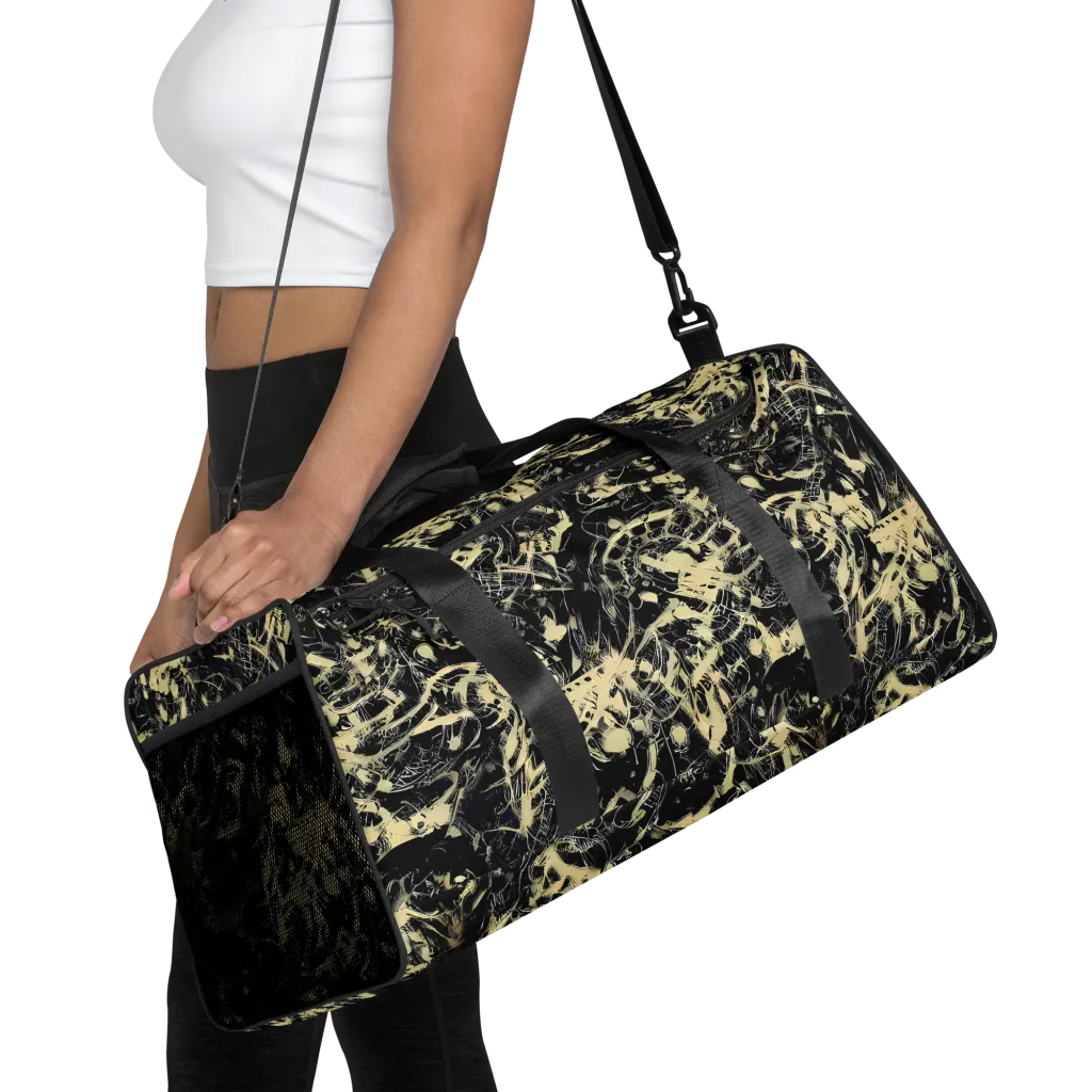 Ivory Ossuary on Duffle Bag — Front