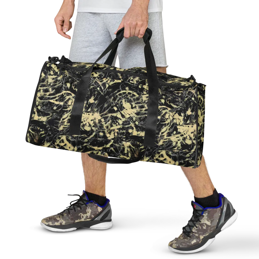 Ivory Ossuary on Duffle Bag — Front