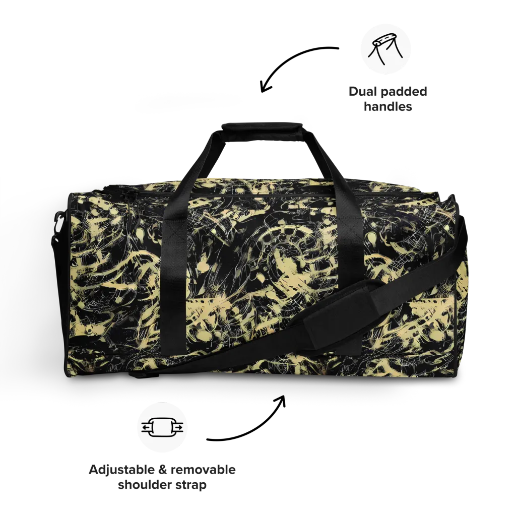 Ivory Ossuary on Duffle Bag — Front
