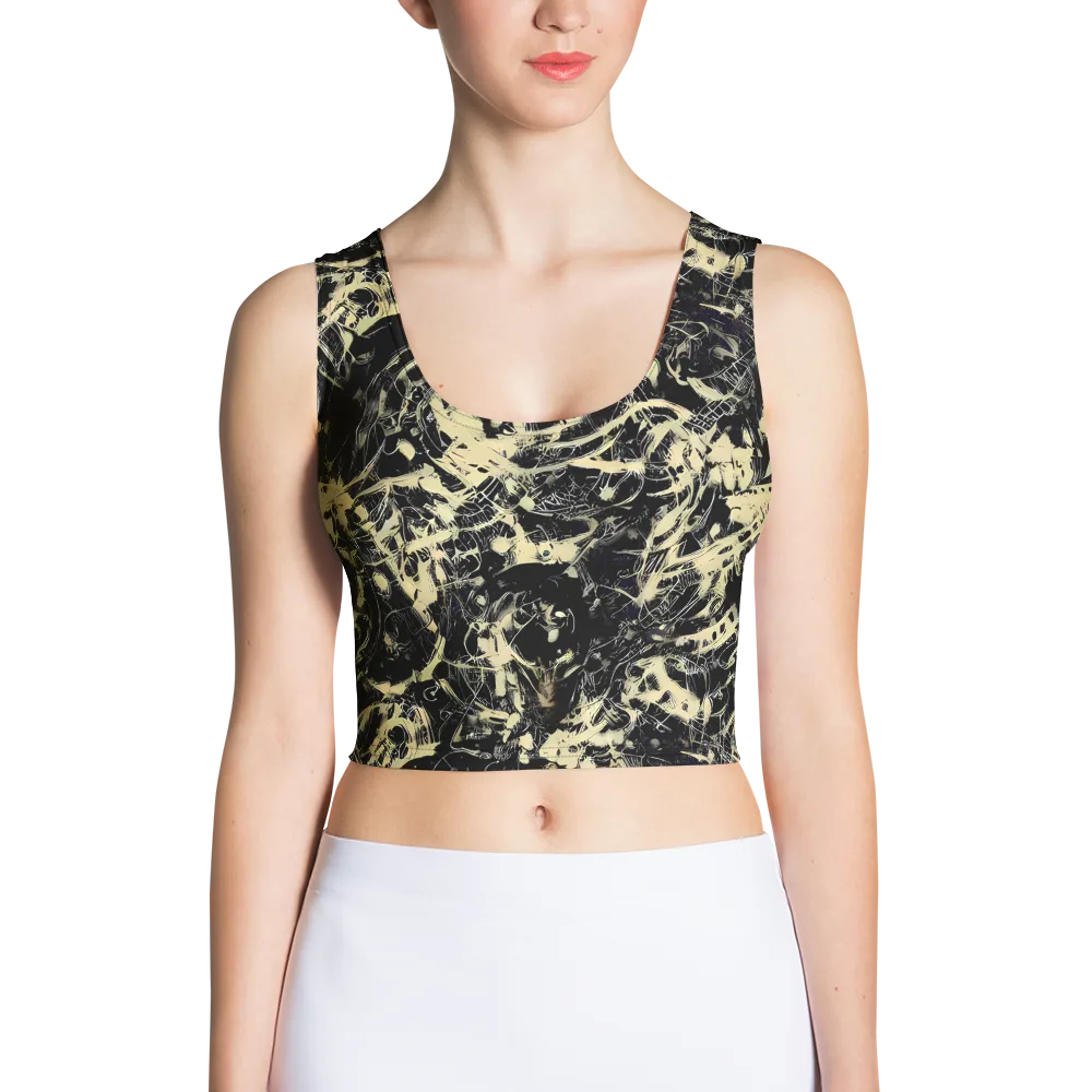 Ivory Ossuary on Crop Top — Front