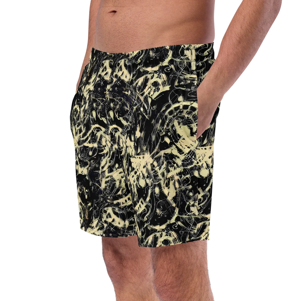 Ivory Ossuary on Swim Trunks — Left Front