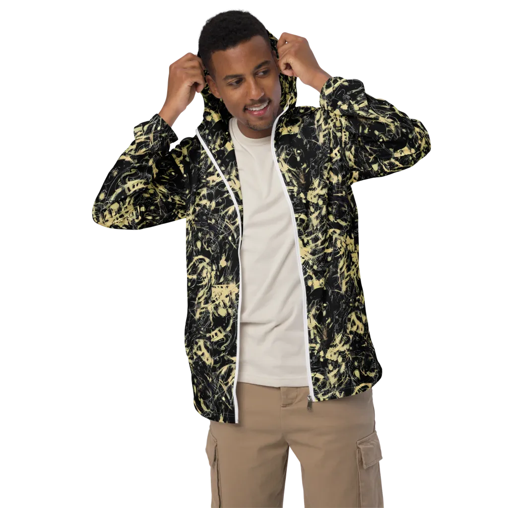 Ivory Ossuary on Men's Windbreaker — Front