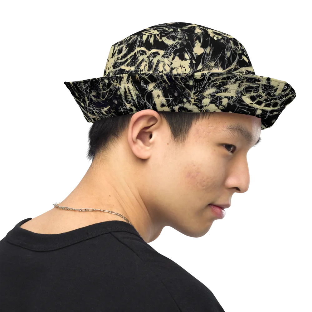 Ivory Ossuary on Reversible Bucket Hat — Right Outside