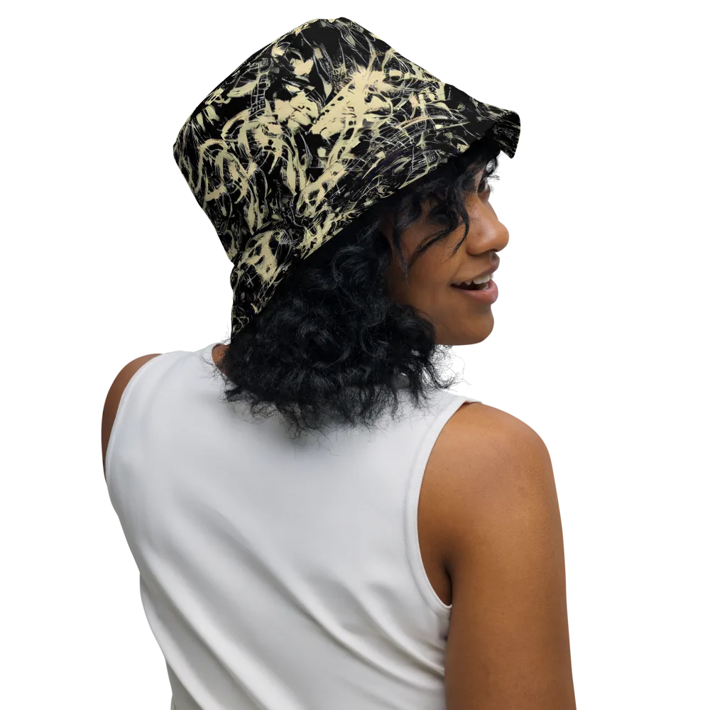 Ivory Ossuary on Reversible Bucket Hat — Right Outside